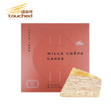 Touched Red Bean Milk Crepe Cake 690g